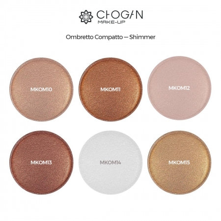 «Shimmer» Pressed Eyeshadow – Metallic Rose