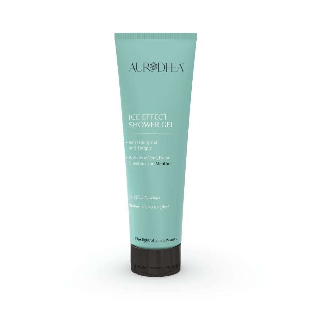 Ice Effect Shower Gel - 250 ml Enriched with Aloe Vera, Horse Chestnut and Menthol