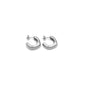 "Squared Hoops" - stainless steel earrings