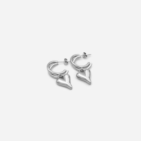 "Lovely" - stainless steel earrings