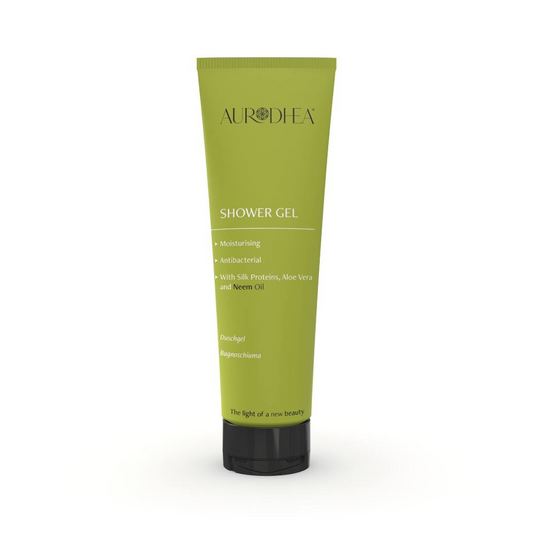 Neem Oil Shower Gel - 250 ml Enriched with Silk Proteins and Aloe Vera