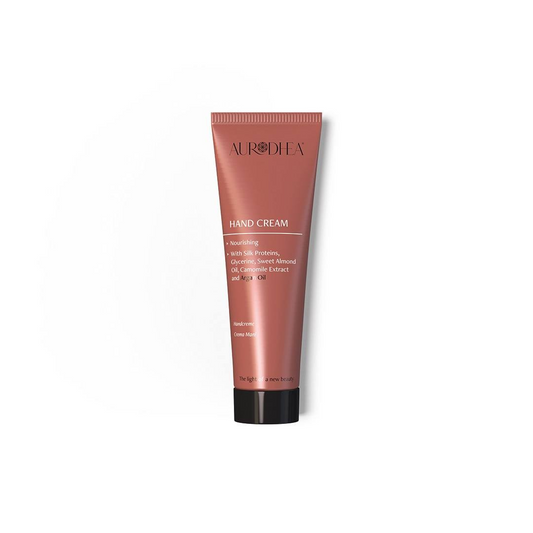 Organic Argan Oil Hand Cream - 75 ml Enriched with Silk Proteins and Glycerine