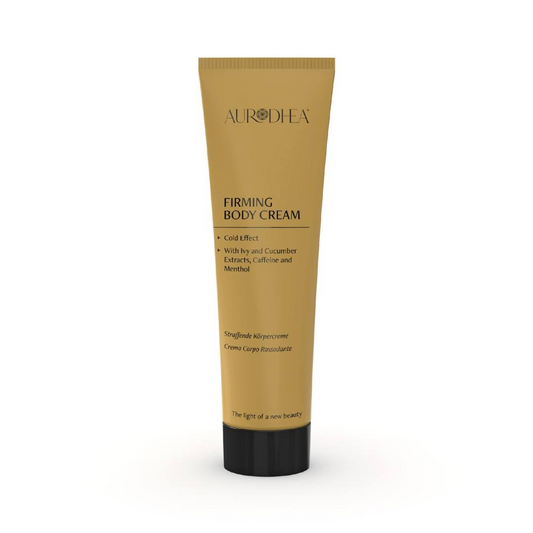 Cold Effect Firming Body Cream - 150 ml Enriched with Ivy and Cucumber Extracts, Caffeine and Menthol